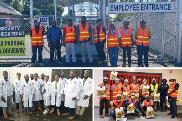 4th Year Chemistry Students Visit to Industries in LAE