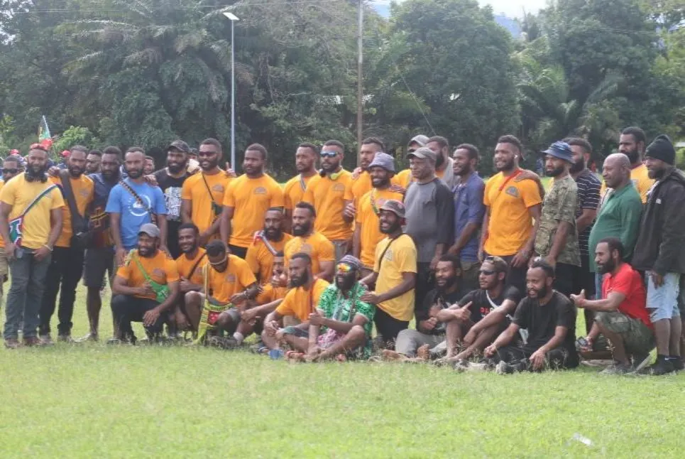 IUE Kambi, Boys Team at Lae, PNG University of Technology, VC Cup Tournament.